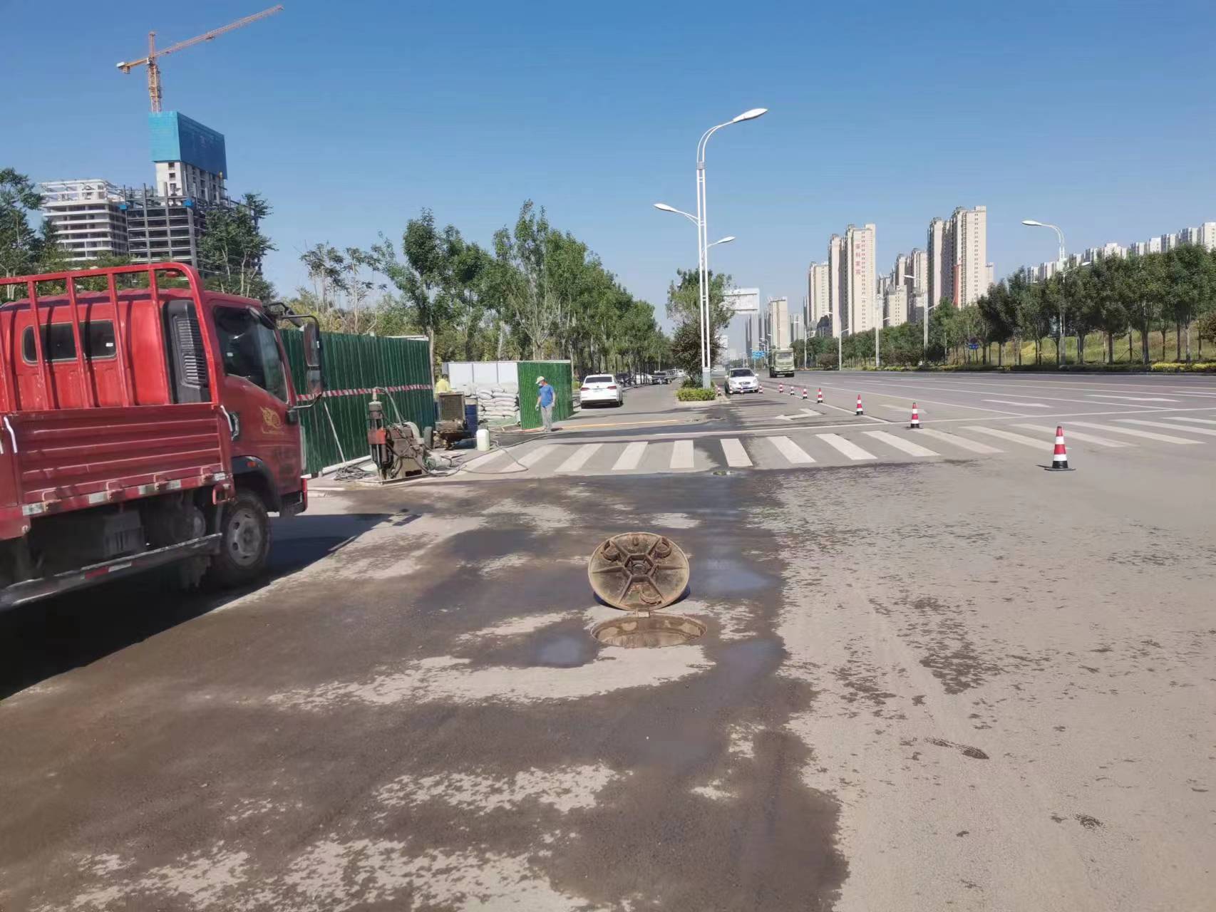 通海口镇路基沉降注浆